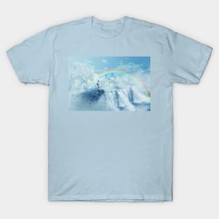 waterfall in the sky T-Shirt